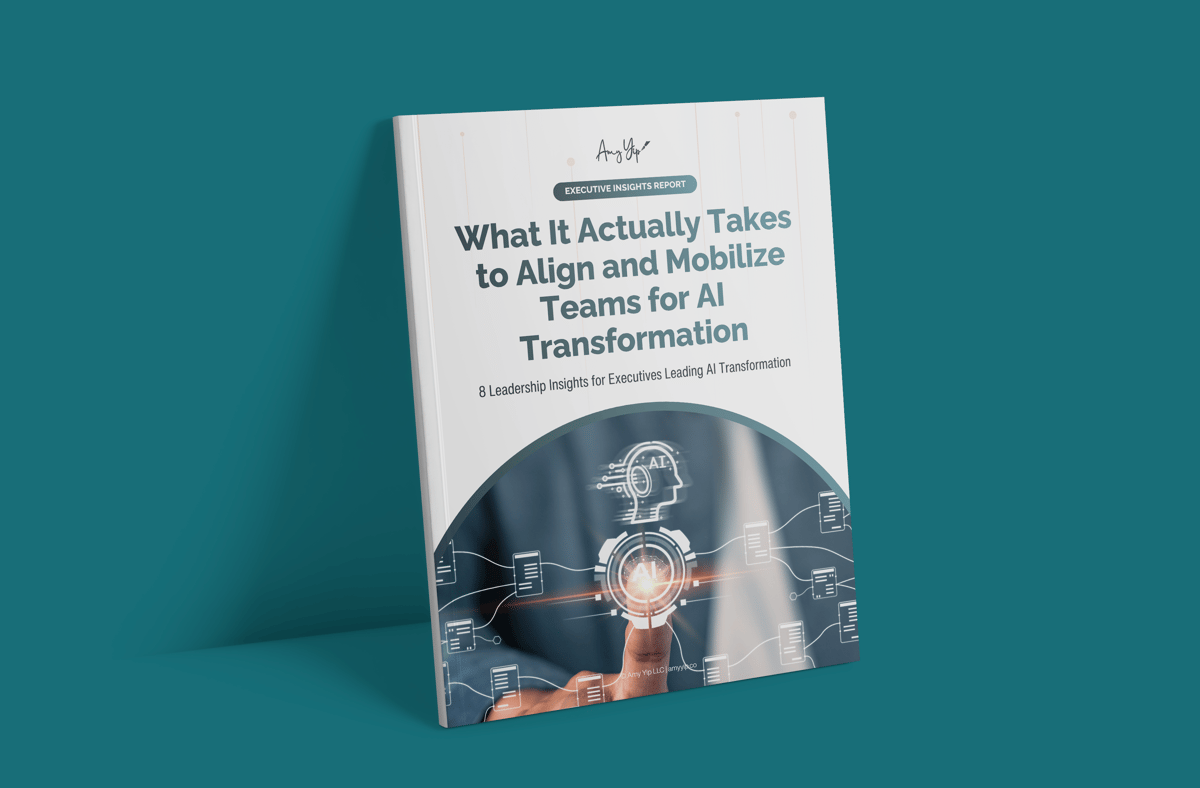 Executive Insights Report — 8 Leadership Insights for Executives Leading AI Transformation